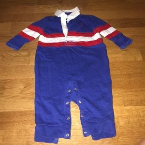 Long Sleeves/ Pants Onesie w/ Collar